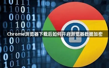 Chrome浏览器下载后如何开启浏览器数据加密1