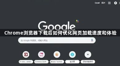 Chrome浏览器下载后如何优化网页加载速度和体验1