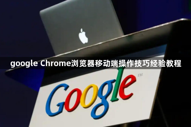 google Chrome浏览器移动端操作技巧经验教程1