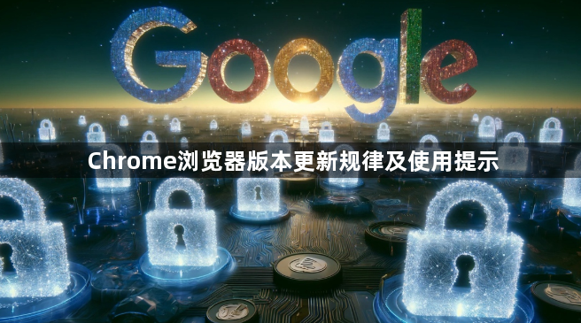 Chrome浏览器版本更新规律及使用提示1