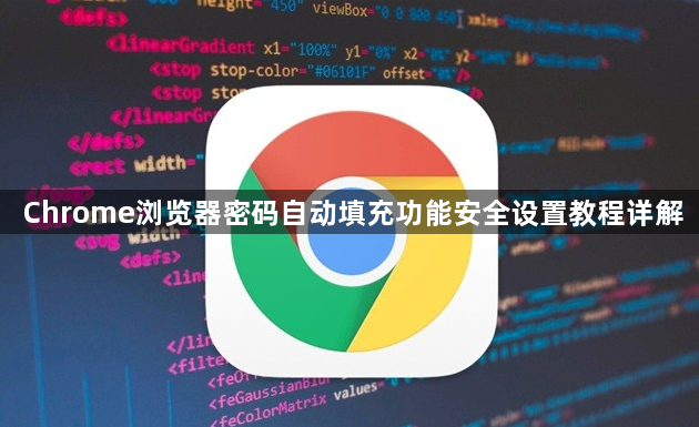 Chrome浏览器密码自动填充功能安全设置教程详解1