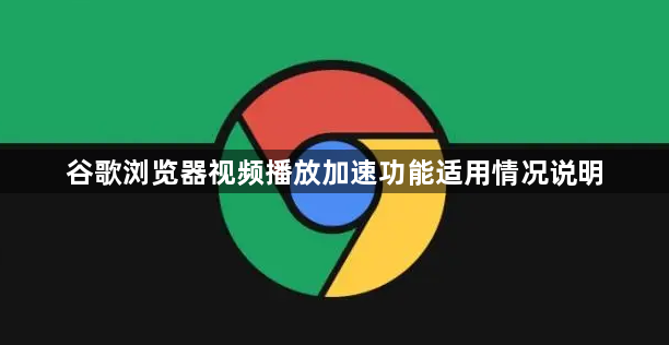 谷歌浏览器视频播放加速功能适用情况说明1