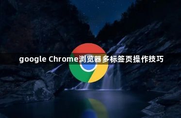 google Chrome浏览器多标签页操作技巧1