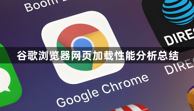 谷歌浏览器网页加载性能分析总结1