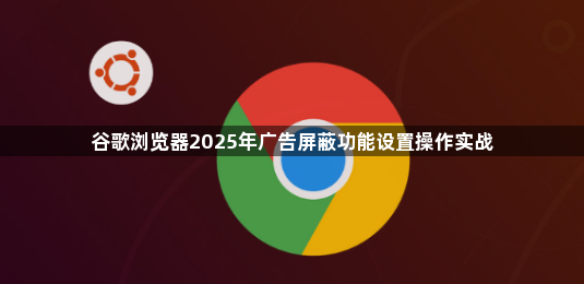 谷歌浏览器2025年广告屏蔽功能设置操作实战1