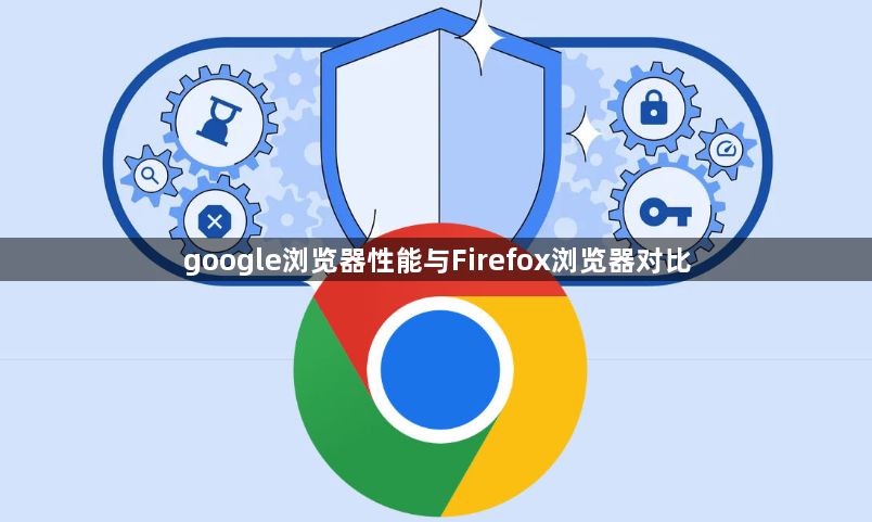 google浏览器性能与Firefox浏览器对比1