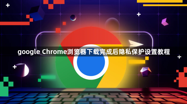 google Chrome浏览器下载完成后隐私保护设置教程1