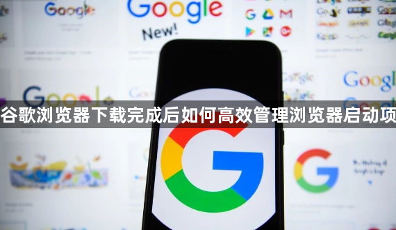 谷歌浏览器下载完成后如何高效管理浏览器启动项1