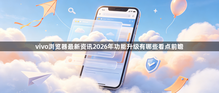 vivo浏览器最新资讯2026年功能升级有哪些看点前瞻1