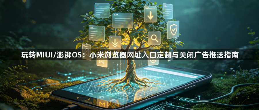 玩转MIUI/澎湃OS：小米浏览器网址入口定制与关闭广告推送指南1