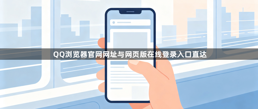 QQ浏览器官网网址与网页版在线登录入口直达1