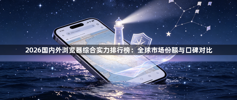 2026国内外浏览器综合实力排行榜:全球市场份额与口碑对比1