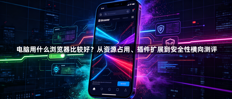 电脑用什么浏览器比较好?从资源占用、插件扩展到安全性横向测评1