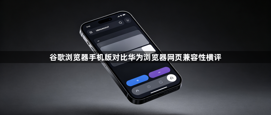 谷歌浏览器手机版对比华为浏览器网页兼容性横评1