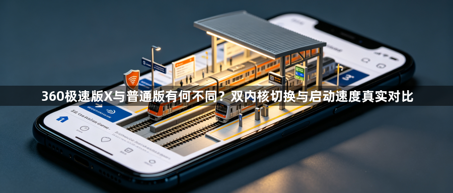 360极速版X与普通版有何不同?双内核切换与启动速度真实对比1