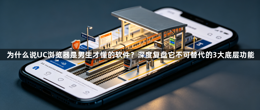 为什么说UC浏览器是男生才懂的软件？深度复盘它不可替代的3大底层功能1