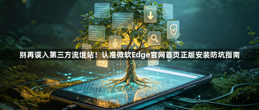别再误入第三方流氓站！认准微软Edge官网首页正版安装防坑指南1