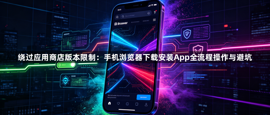 绕过应用商店版本限制:手机浏览器下载安装App全流程操作与避坑1