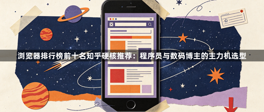 浏览器排行榜前十名知乎硬核推荐：程序员与数码博主的主力机选型1