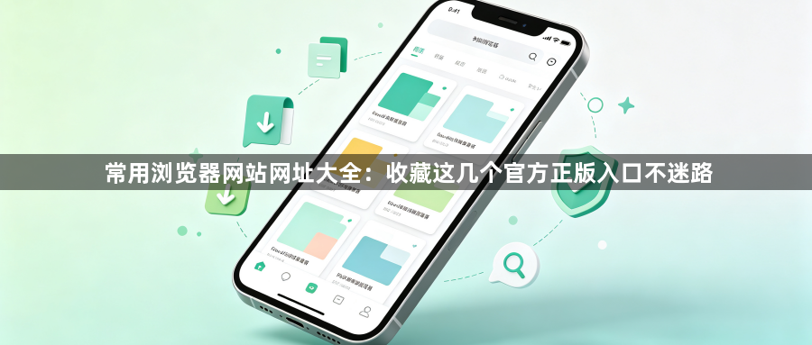 常用浏览器网站网址大全:收藏这几个官方正版入口不迷路1