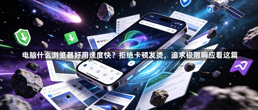 电脑什么浏览器好用速度快？拒绝卡顿发烫，追求极限响应看这篇1