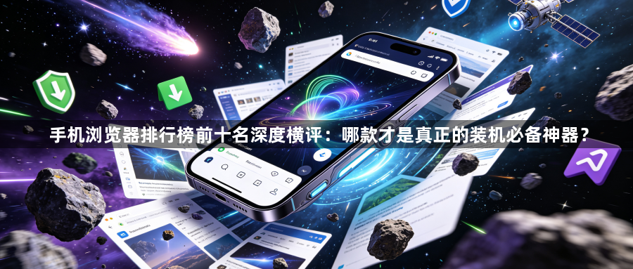 手机浏览器排行榜前十名深度横评:哪款才是真正的装机必备神器?1