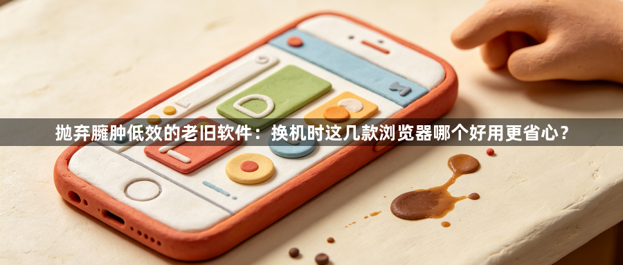 抛弃臃肿低效的老旧软件：换机时这几款浏览器哪个好用更省心？1
