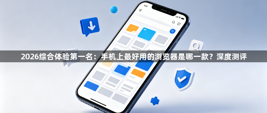 2026综合体验第一名：手机上最好用的浏览器是哪一款？深度测评1