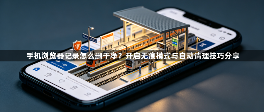 手机浏览器记录怎么删干净？开启无痕模式与自动清理技巧分享1