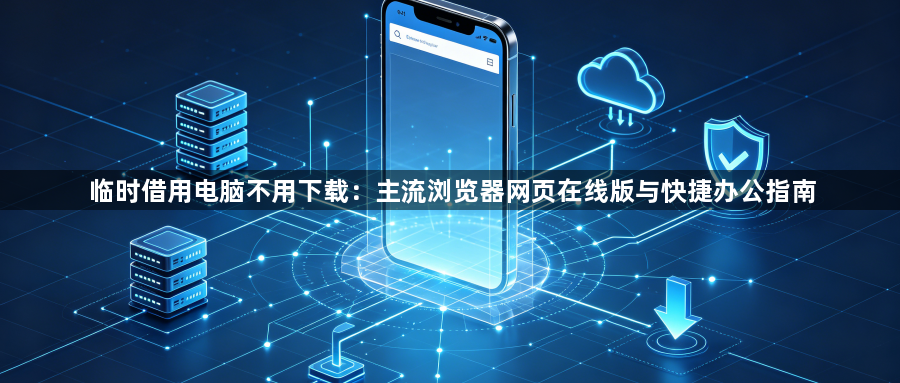 临时借用电脑不用下载：主流浏览器网页在线版与快捷办公指南1