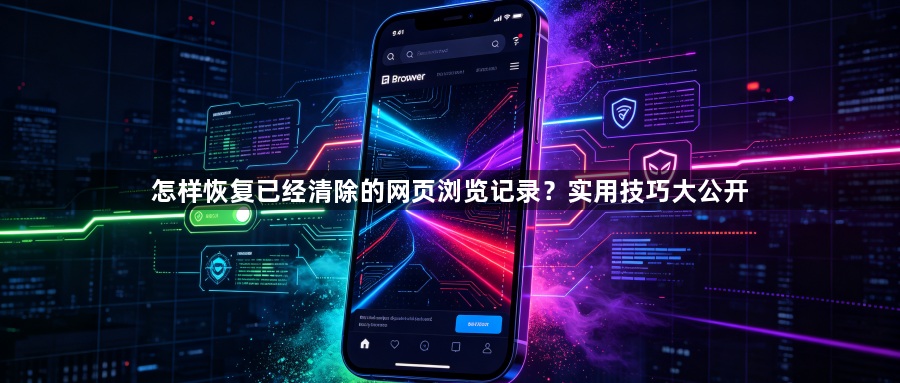 怎样恢复已经清除的网页浏览记录？实用技巧大公开1