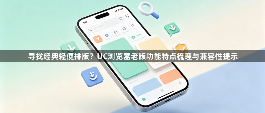 寻找经典轻便排版？UC浏览器老版功能特点梳理与兼容性提示1